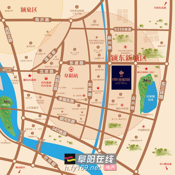 阜阳颍东区2030规划图图片